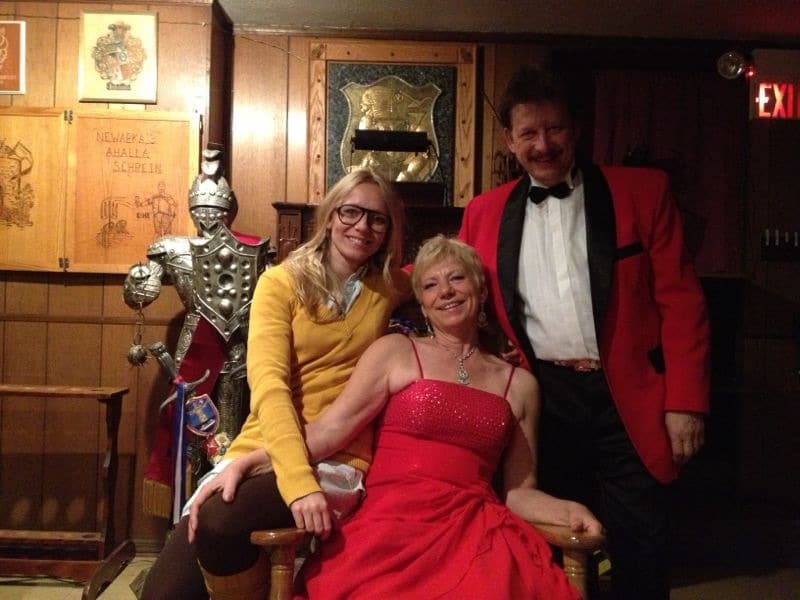 Jo & Josephine auf Amerikatournee in Dover mit Tochter