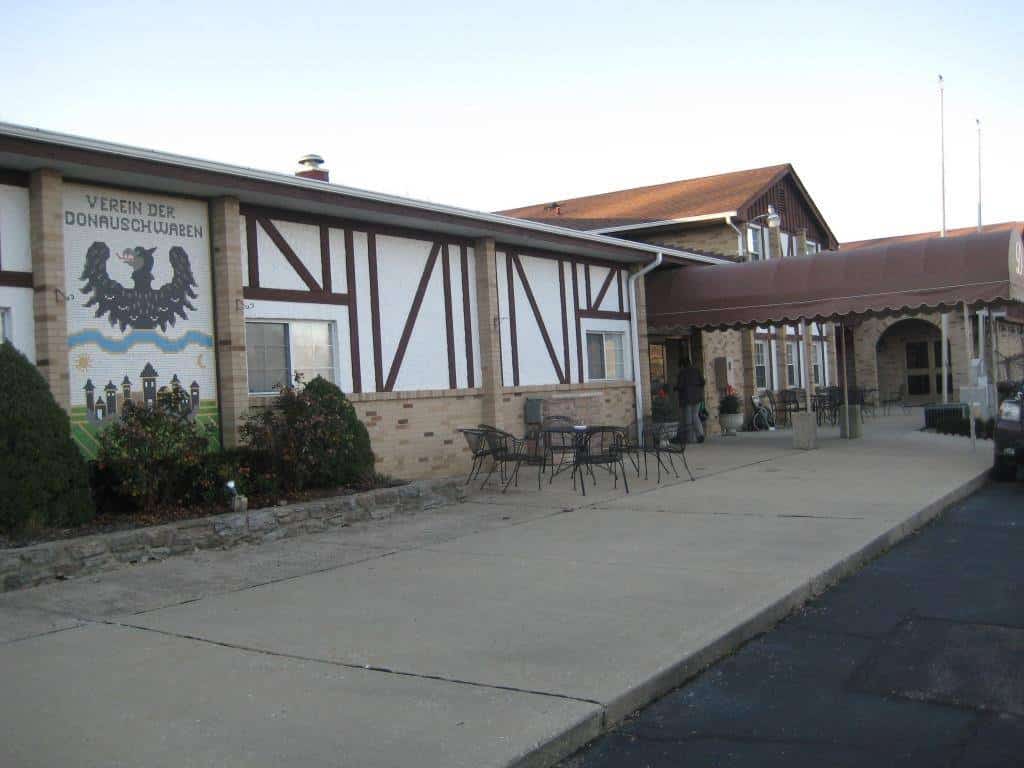 Vereinhaus der Donauschwaben in Cincinatti fotografiert von Josephine während der Weihnachtstournee in den USA