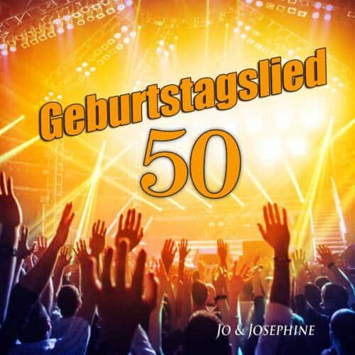 geburtstagslied zum 50. geburtstag cd-cover Happy Birthday Lied Erwachsene