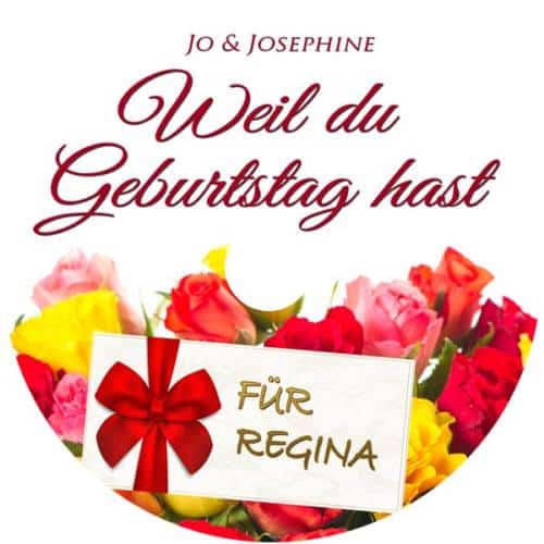 label personalisierte CD Weil du Geburtstag hast