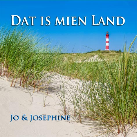 Cover plattdeutsches Lied Dat is mien Land Leuchtturm und Dünen